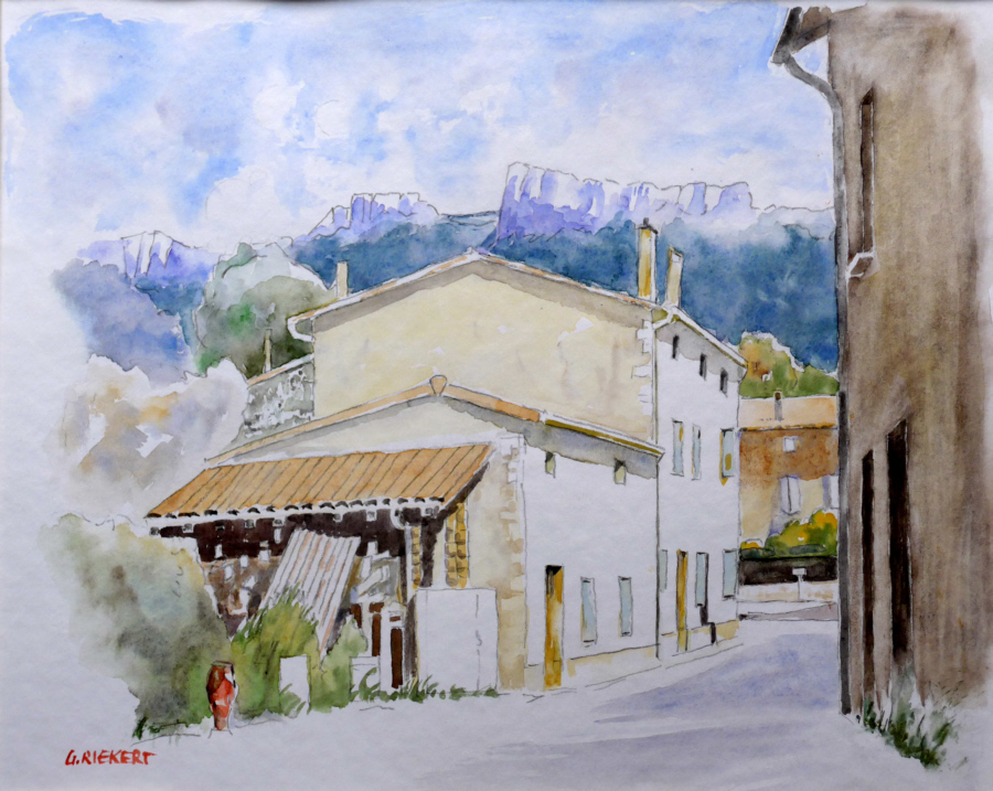 Grande Rue à Peyrus